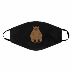 Маска многоразовая Big bellied bear - PrintSalon