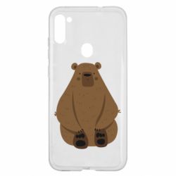 Чехол для Samsung A11/M11 Big bellied bear - PrintSalon