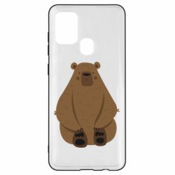 Чехол для Samsung A21s Big bellied bear