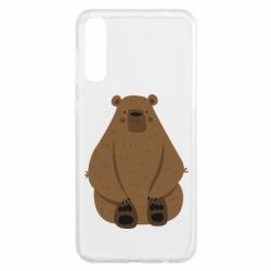 Чехол для Samsung A50 Big bellied bear - PrintSalon