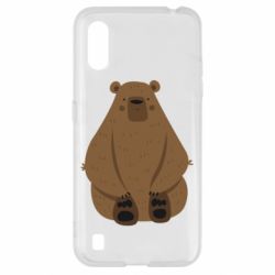 Чехол для Samsung A01/M01 Big bellied bear - PrintSalon
