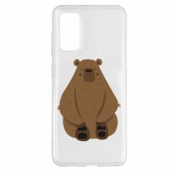 Чехол для Samsung S20 Big bellied bear - PrintSalon
