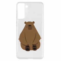 Чехол для Samsung S21+ Big bellied bear - PrintSalon