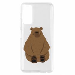 Чехол для Huawei P Smart 2021 Big bellied bear - PrintSalon