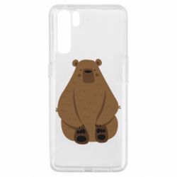 Чехол для Oppo A91/Reno3 Big bellied bear - PrintSalon