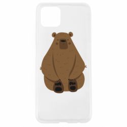 Чехол для Oppo A92s Big bellied bear - PrintSalon
