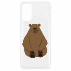 Чехол для Oppo Reno 4 Big bellied bear - PrintSalon