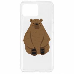Чехол для Oppo Reno 4 Lite Big bellied bear - PrintSalon