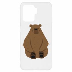 Чехол для Oppo Reno 5 Lite Big bellied bear - PrintSalon