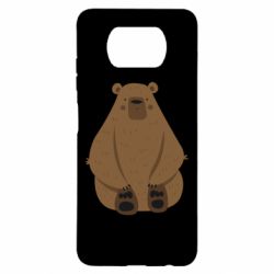 Чехол для Xiaomi Poco X3 Big bellied bear - PrintSalon