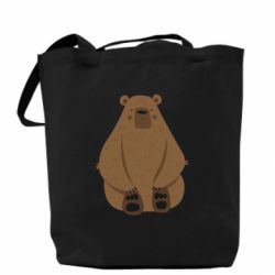 Эко-сумка Big bellied bear - PrintSalon