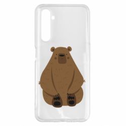 Чехол для Realme 6 Pro Big bellied bear - PrintSalon