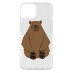 Чехол для iPhone 14 Big bellied bear - PrintSalon
