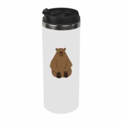 Термокружка Big bellied bear - PrintSalon