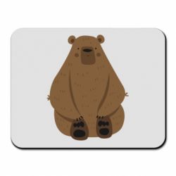 Коврик для мыши Big bellied bear - PrintSalon