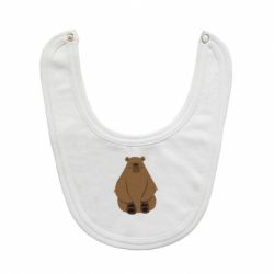 Слюнявчик  Big bellied bear - PrintSalon