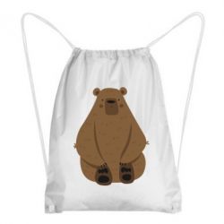 Рюкзак-мешок Big bellied bear - PrintSalon