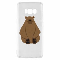 Чехол для Samsung S8 Big bellied bear - PrintSalon