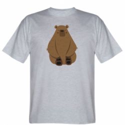 Мужская футболка Stedman Big bellied bear - PrintSalon