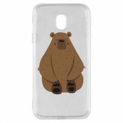 Чехол для Samsung J3 2017 Big bellied bear - PrintSalon