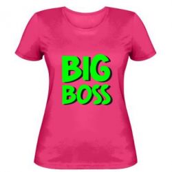 Женская футболка Big Boss - PrintSalon