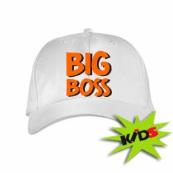 Детская кепка Big Boss - PrintSalon
