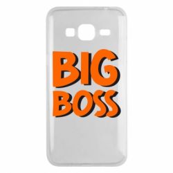 Чехол для Samsung J3 2016 Big Boss - PrintSalon