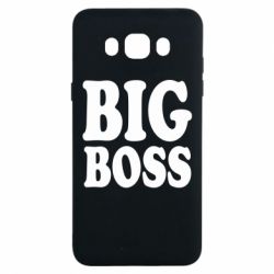 Чехол для Samsung J7 2016 Big Boss - PrintSalon