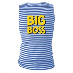 Майка-тельняшка Big Boss - PrintSalon
