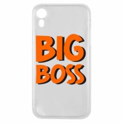 Чехол для iPhone XR Big Boss - PrintSalon