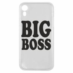Чехол для iPhone XR Big Boss - PrintSalon
