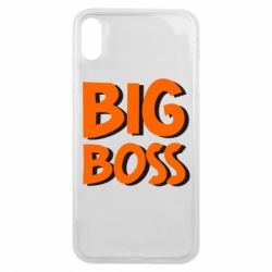 Чехол для iPhone Xs Max Big Boss - PrintSalon