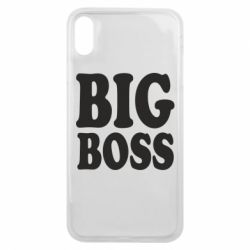 Чехол для iPhone Xs Max Big Boss - PrintSalon
