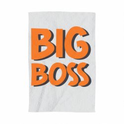 Полотенце с принтом Big Boss - PrintSalon