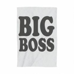 Полотенце с принтом Big Boss - PrintSalon