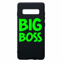 Чехол для Samsung S10+ Big Boss - PrintSalon