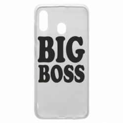Чехол для Samsung A30 Big Boss - PrintSalon