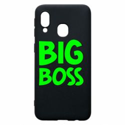 Чехол для Samsung A40 Big Boss - PrintSalon