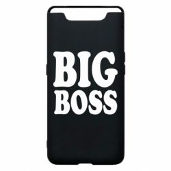 Чехол для Samsung A80 Big Boss - PrintSalon