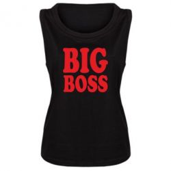 Женская майка Big Boss - PrintSalon