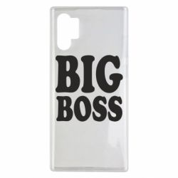 Чехол для Samsung Note 10 Plus Big Boss - PrintSalon