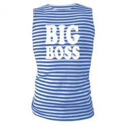 Майка-тельняшка Big Boss - PrintSalon