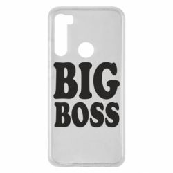 Чехол для Xiaomi Redmi Note 8 Big Boss - PrintSalon
