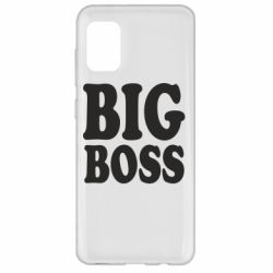 Чехол для Samsung A31 Big Boss - PrintSalon