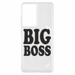Чехол для Samsung S21 Ultra Big Boss - PrintSalon