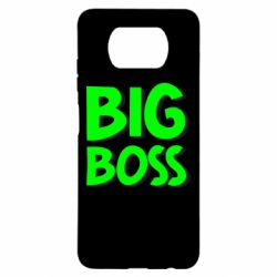 Чехол для Xiaomi Poco X3 Big Boss - PrintSalon