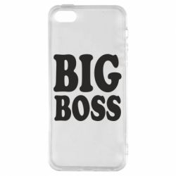 Чехол для iPhone5/5S/SE Big Boss - PrintSalon