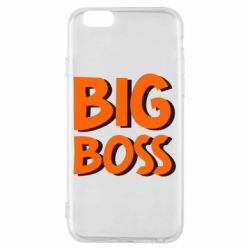 Чехол для iPhone 6/6S Big Boss - PrintSalon