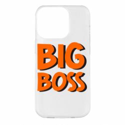 Чехол для iPhone 14 Pro Big Boss - PrintSalon