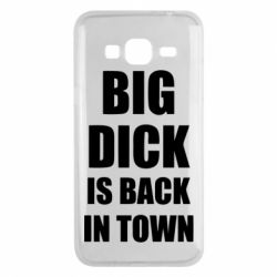 Чехол для Samsung J3 2016 Big dick is back in town - PrintSalon